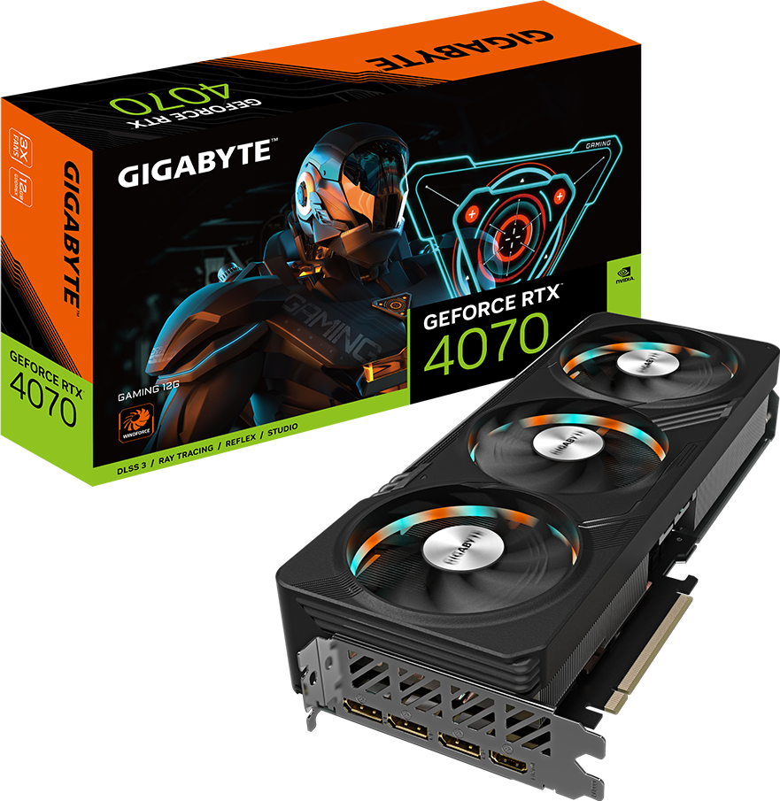 GeForce RTX™ 4070 GAMING 12G Graphics Card - GIGABYTE Global