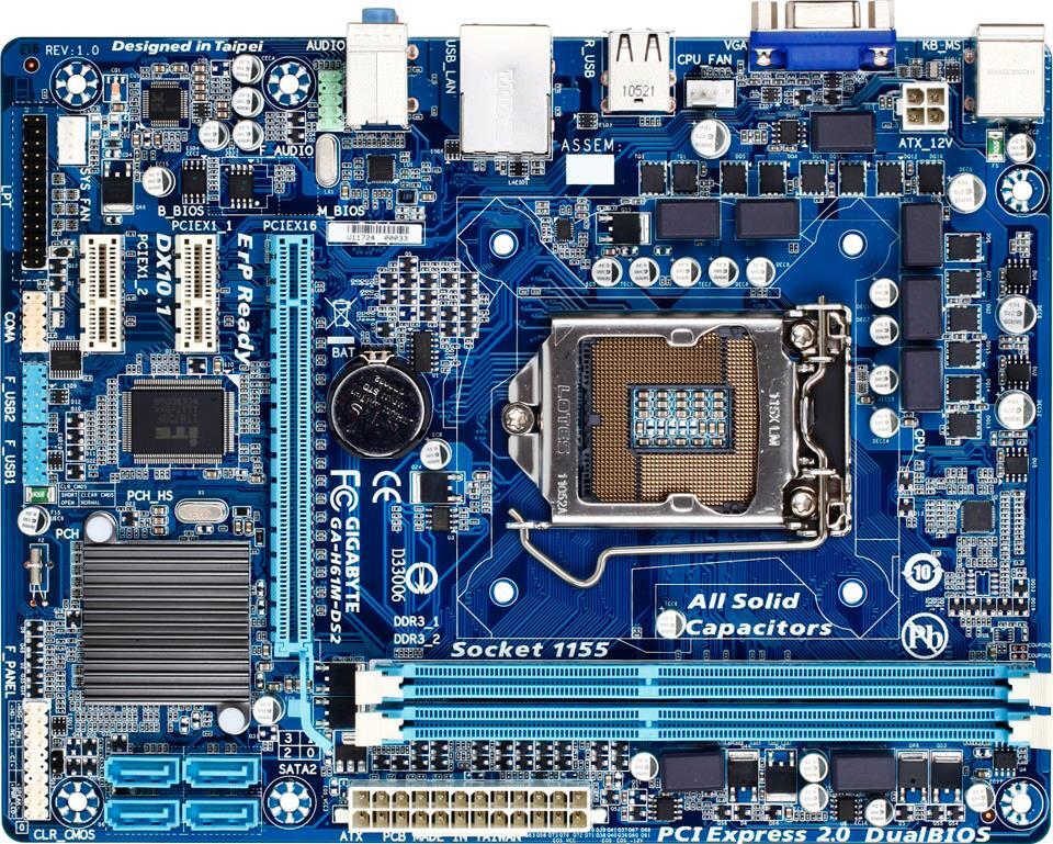 GA-H61M-DS2 (Rev. 1.0) - GIGABYTE Japan