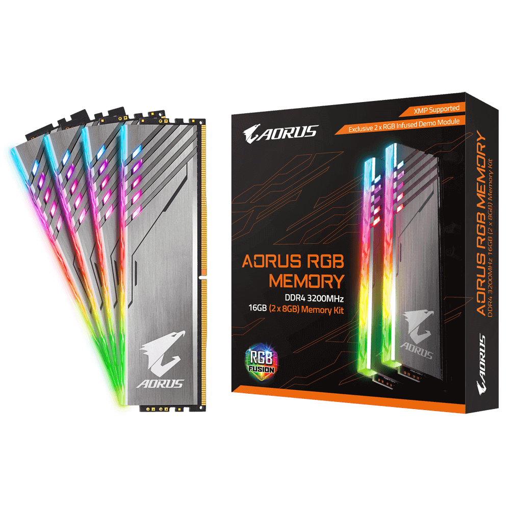 AORUS RGB Memory 16GB (2x8GB) 3200MHz (With Demo Kit)