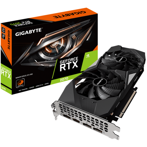 GeForce RTX™ 2070 WINDFORCE 2X 8G (rev. 3.0) - Tarjetas Gráficas