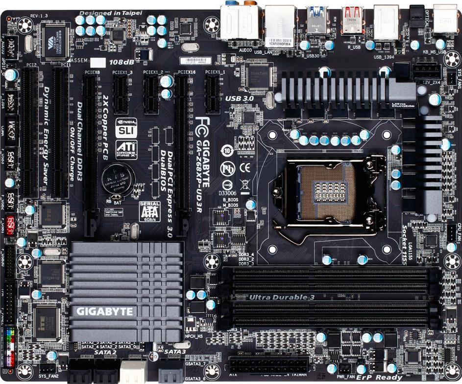 GA-Z68XP-UD3R (Rev. 1.3) マザーボード - GIGABYTE Japan