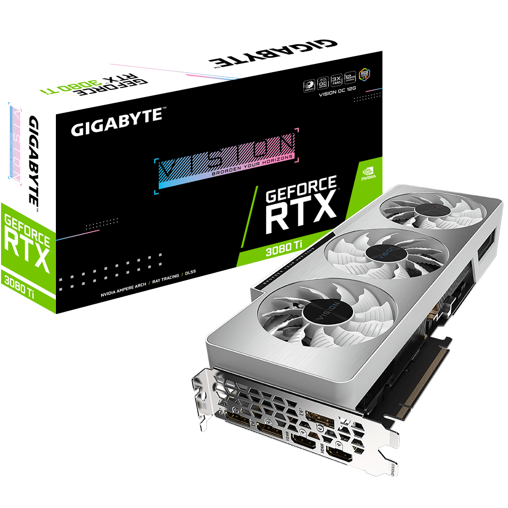 Gigabyte Geforce Rtx 3080 Ti Vision Oc｜aorus Gigabyte ประเทศไทย