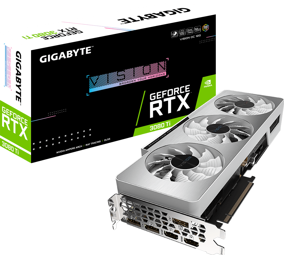 GeForce RTX™ 3080 Ti VISION OC 12G - GIGABYTE Global