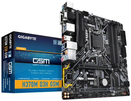 H370M D3H GSM (rev. 1.0) - Carte Mère