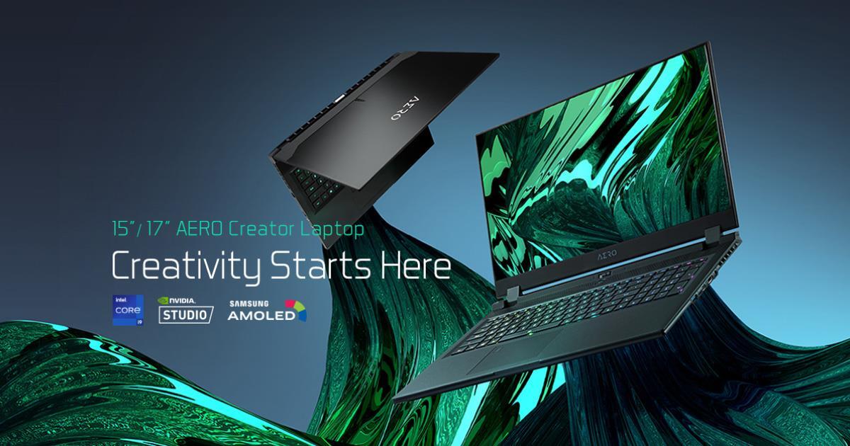 The Raging Battle of OLED: GIGABYTE AERO Laptops Dominate with the Peak of Display Quality