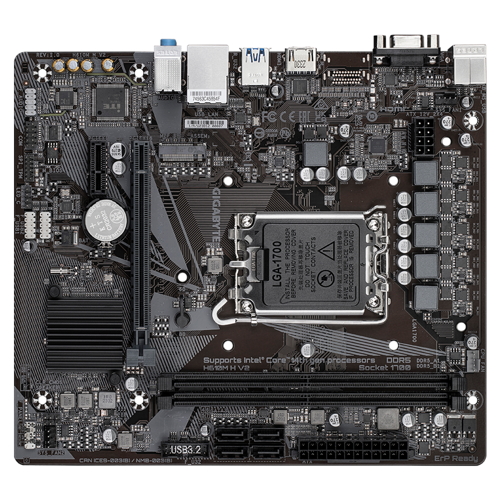 GIGABYTE LGA 1700 H610M メモリ　電源　他セット GIGABYTE LGA 1700 H610M メモリ 電源 他セット