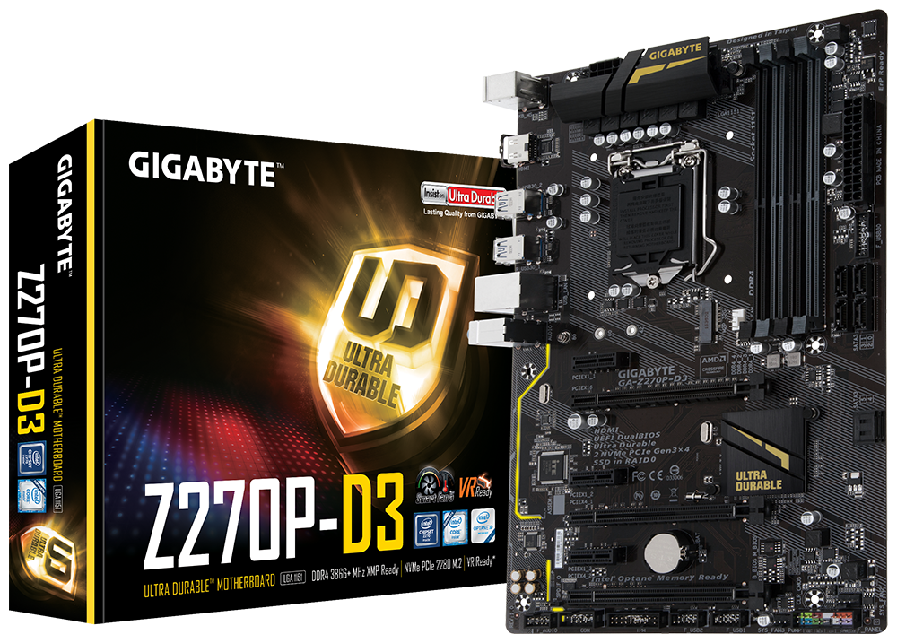 GA-Z270P-D3 (rev. 1.0) Key Features | Motherboard - GIGABYTE Global