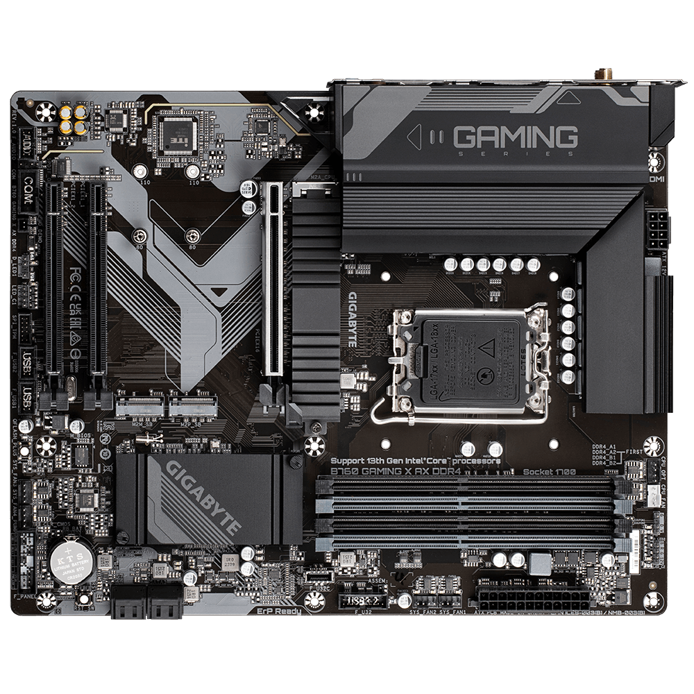 Carte mère - GIGABYTE TECHNOLOGY - B760 GAMING X AX DDR4