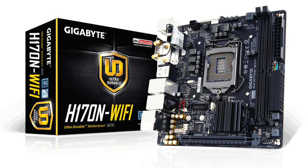 GA-H170N-WIFI (rev. 1.0) 概要 | マザーボード - GIGABYTE Japan