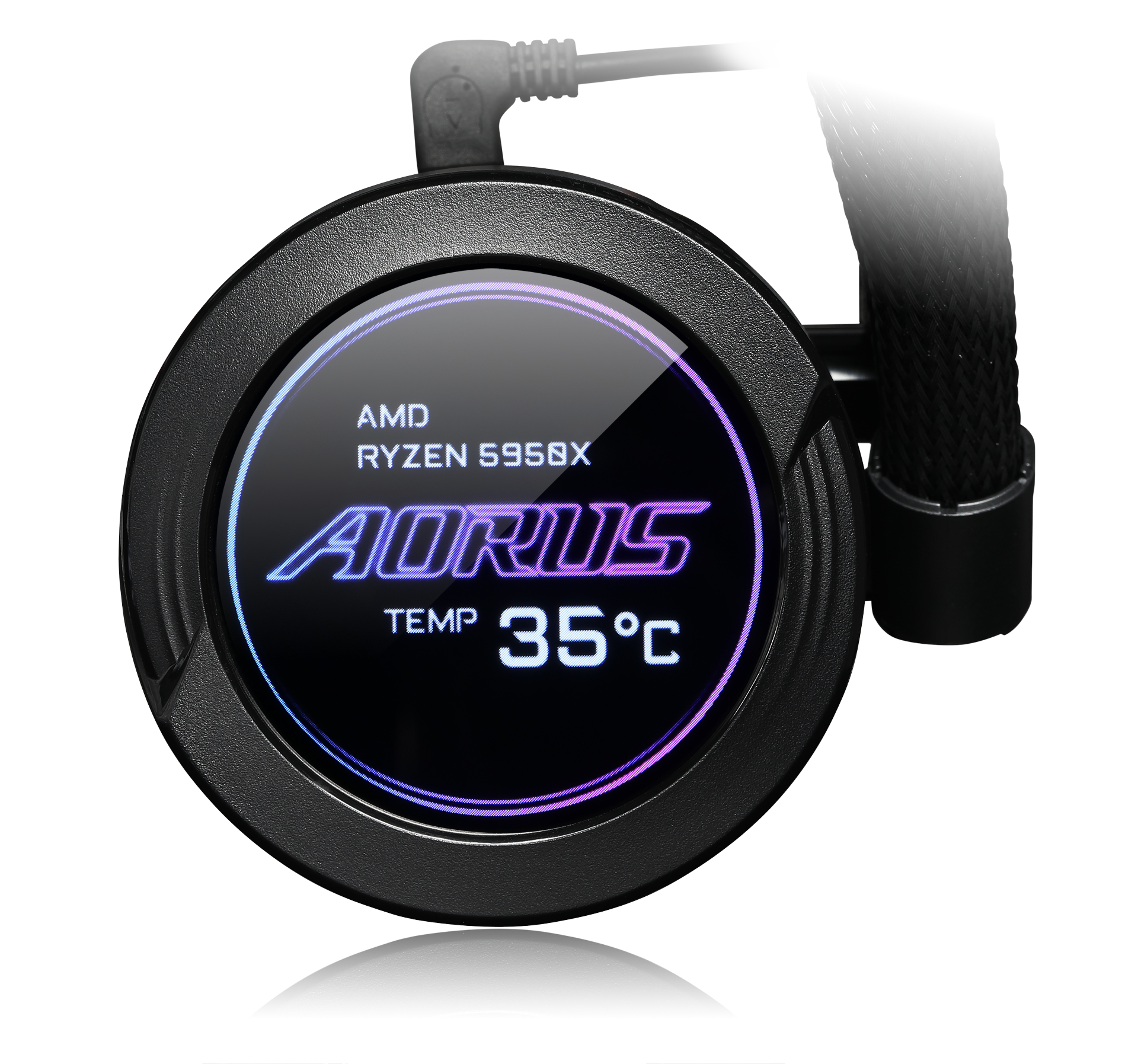 AORUS WATERFORCE X 360 AIO 液体CPUクーラー 360mm ラジエーター 3X