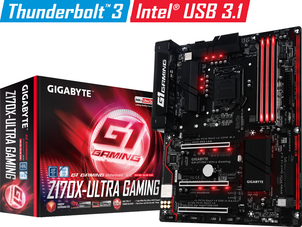 Tarjetas Madre - GA-Z170X-Ultra Gaming