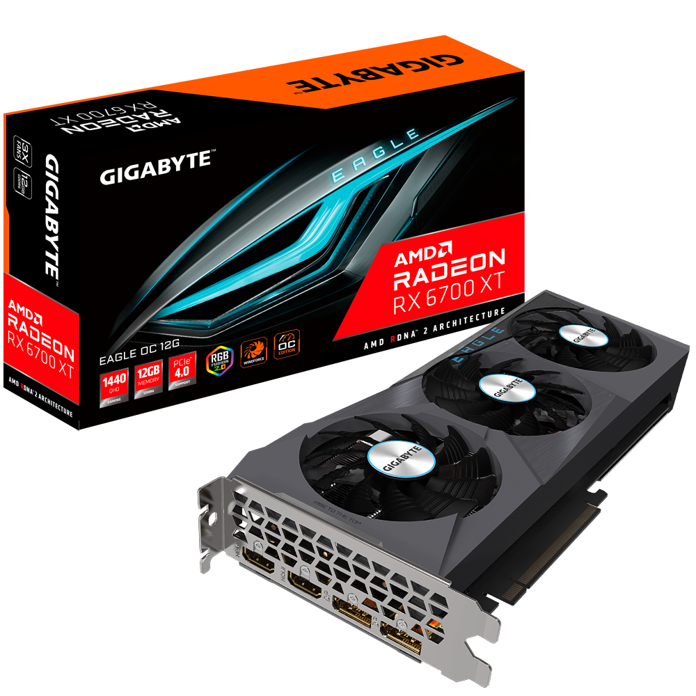 Graphics 12G XT Radeon™ Global Card GIGABYTE 6700 - | OC Features EAGLE Key RX