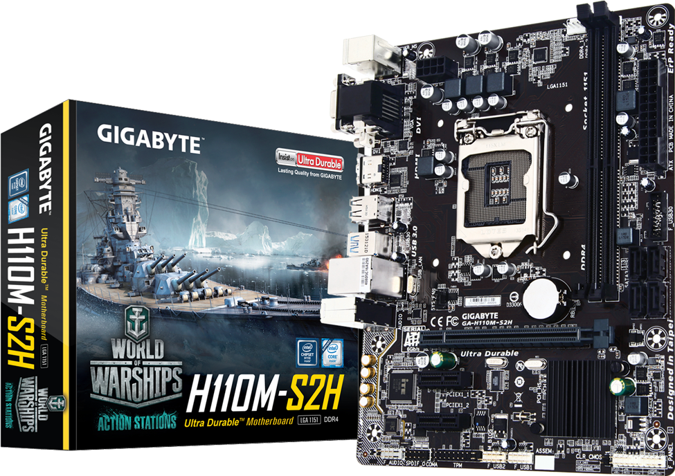 Placas-mãe - GA-H110M-S2H