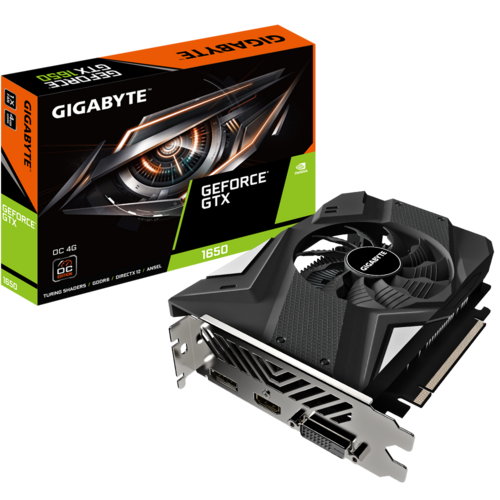 GeForce® GTX 1650 D6 OC 4G (rev. 2.0) - Graphics Card