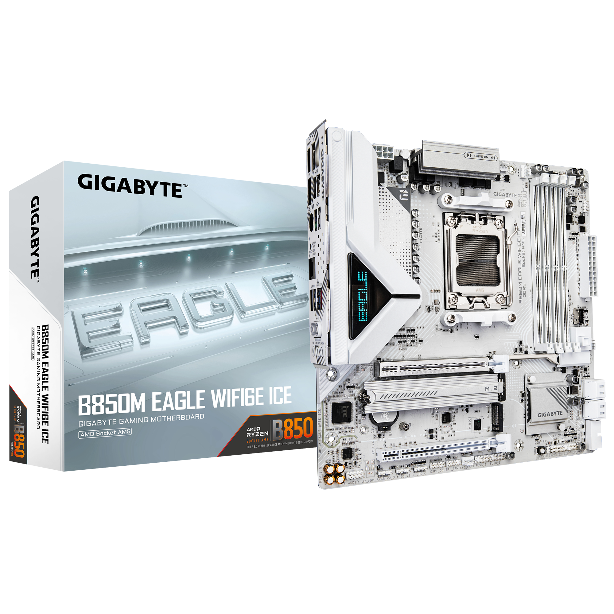 B850M EAGLE WIFI6E ICE