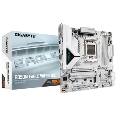 GIGABYTE EAGLE B850 ICE 白色 MicroATX マザーボード発売 | ニュース