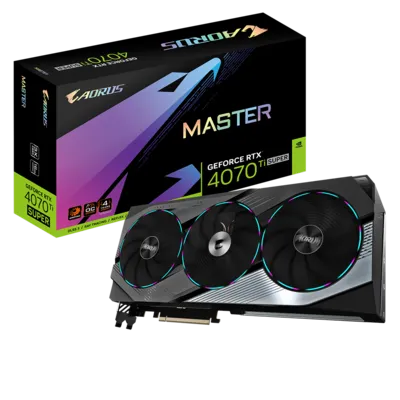 GIGABYTE AORUS GeForce RTX™ 4070 Ti SUPER MASTER 16G