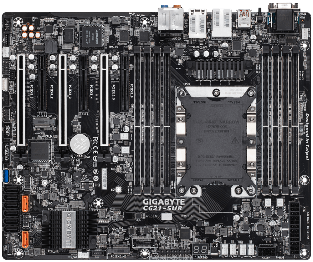 C621-SU8 (rev. 1.0) Gallery | Motherboard - GIGABYTE Global