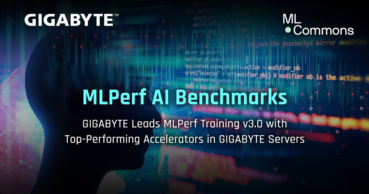 GIGABYTE domine les benchmarks MLPerf Training v3.0 avec les accélérateurs les plus performants et les serveurs GIGABYTE