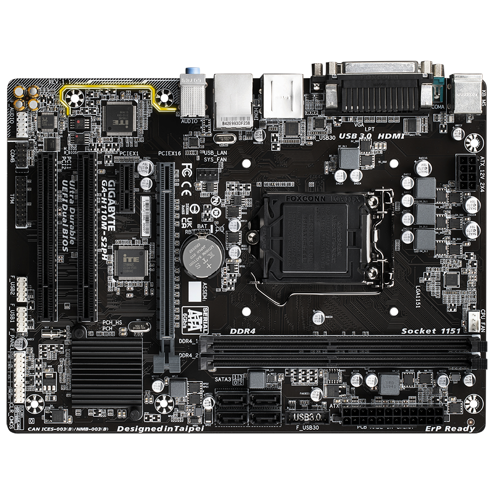 GA-H110M-S2PH｜AORUS - GIGABYTE India