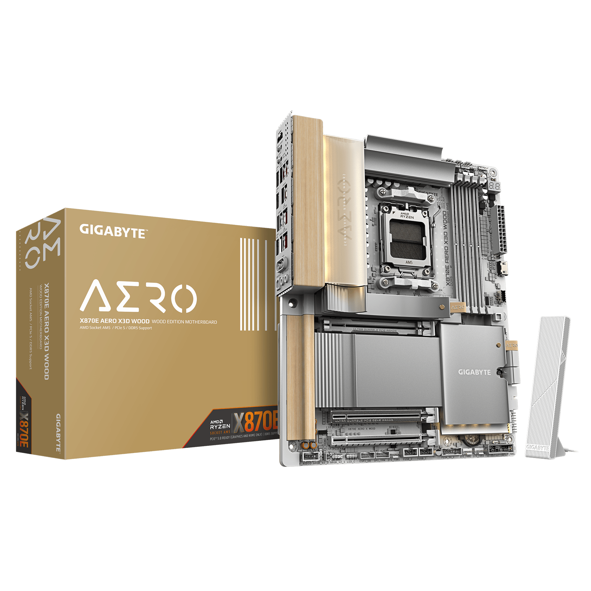 X870E AERO X3D WOOD