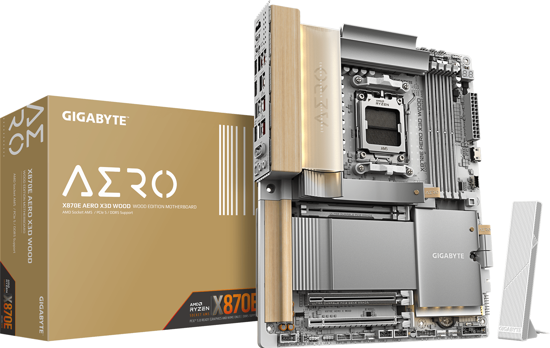 X870E AERO X3D WOOD - 