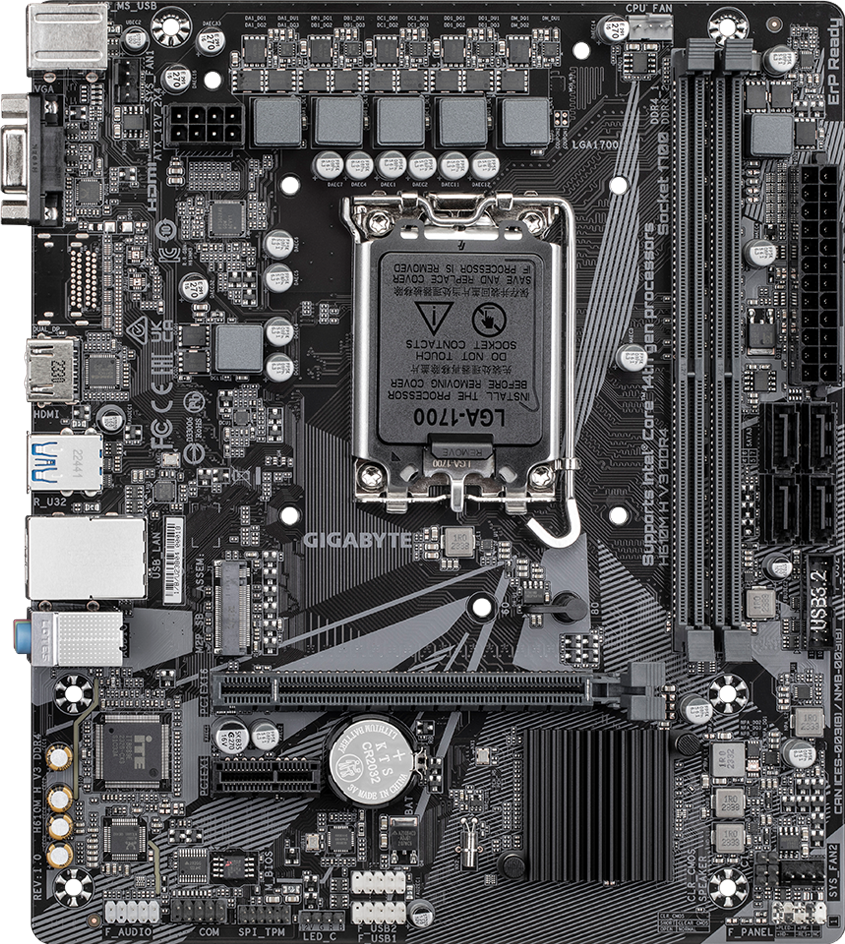 H610M H V3 DDR4 (Rev. 1.0) Motherboard - GIGABYTE U.S.A.