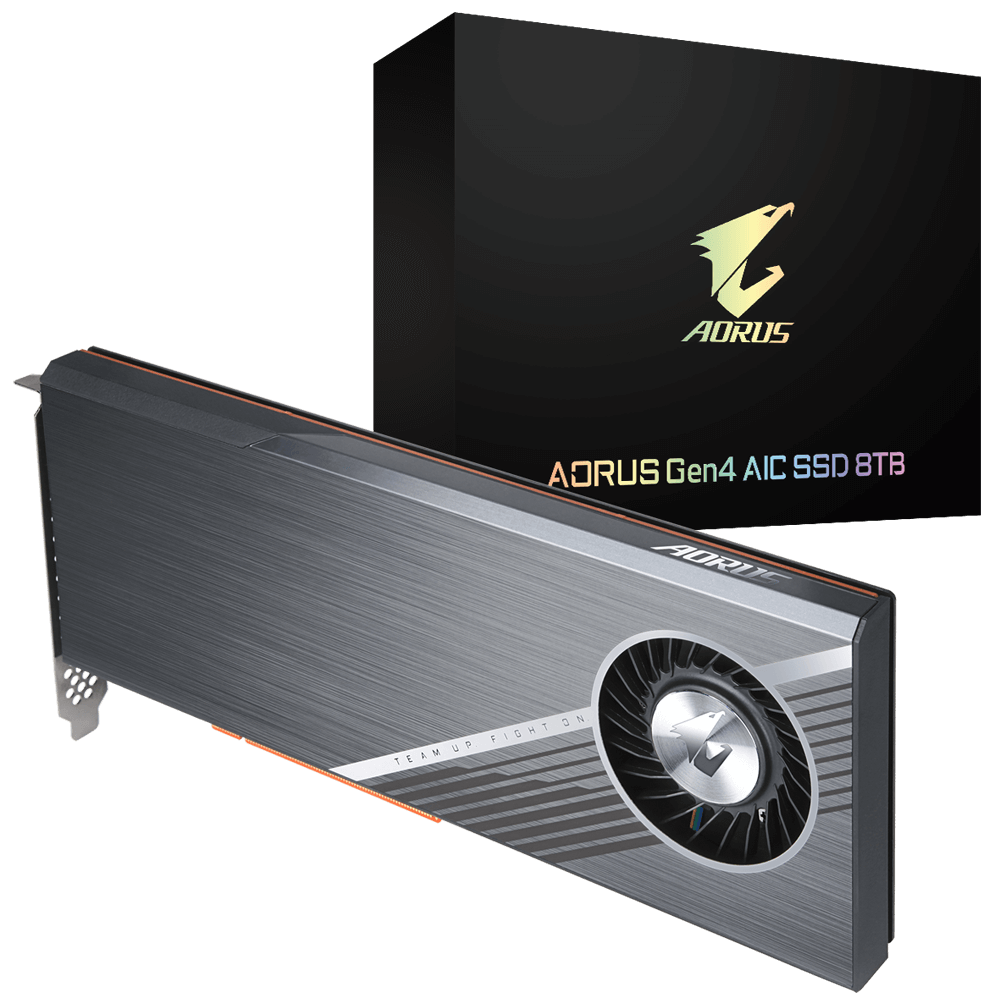 AORUS Gen4 AIC 8 To SSD PCI-Express 4.0 x16, NVMe 1.3