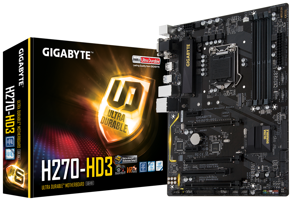 GA-H270-HD3 (rev. 1.0) 主な特徴 | マザーボード - GIGABYTE Japan