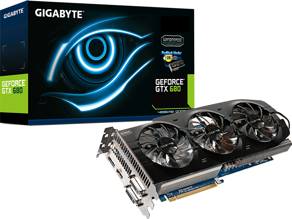 Karty graficzne - GV-N680WF3-4GD