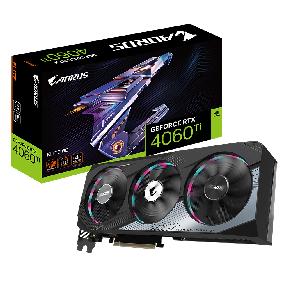 AORUS GeForce RTX™ 4060 Ti ELITE 8G Gallery