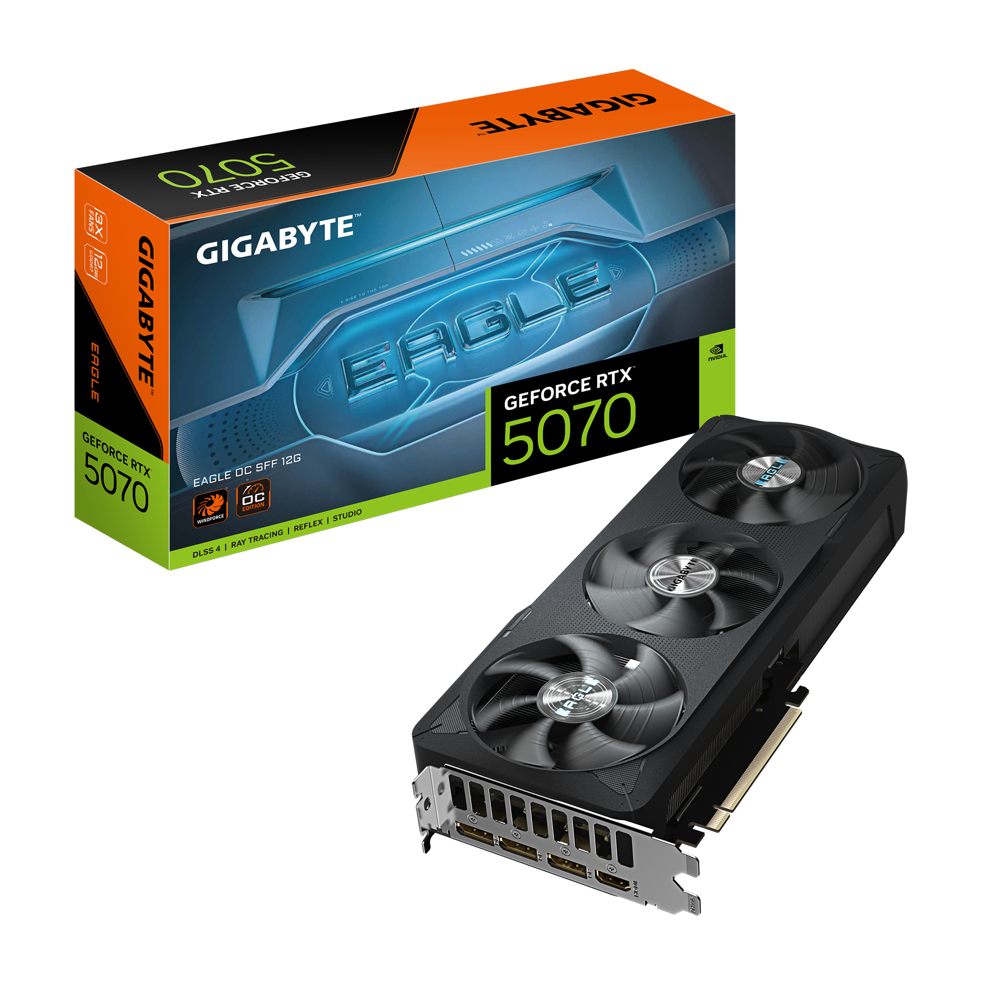 GeForce RTX™ 5070 EAGLE OC SFF 12G｜AORUS - GIGABYTE USA