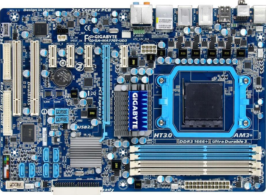 Motherboard - GA-MA770T-UD3