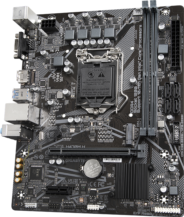 H470M H (Rev. 1.0) Motherboard - GIGABYTE Global
