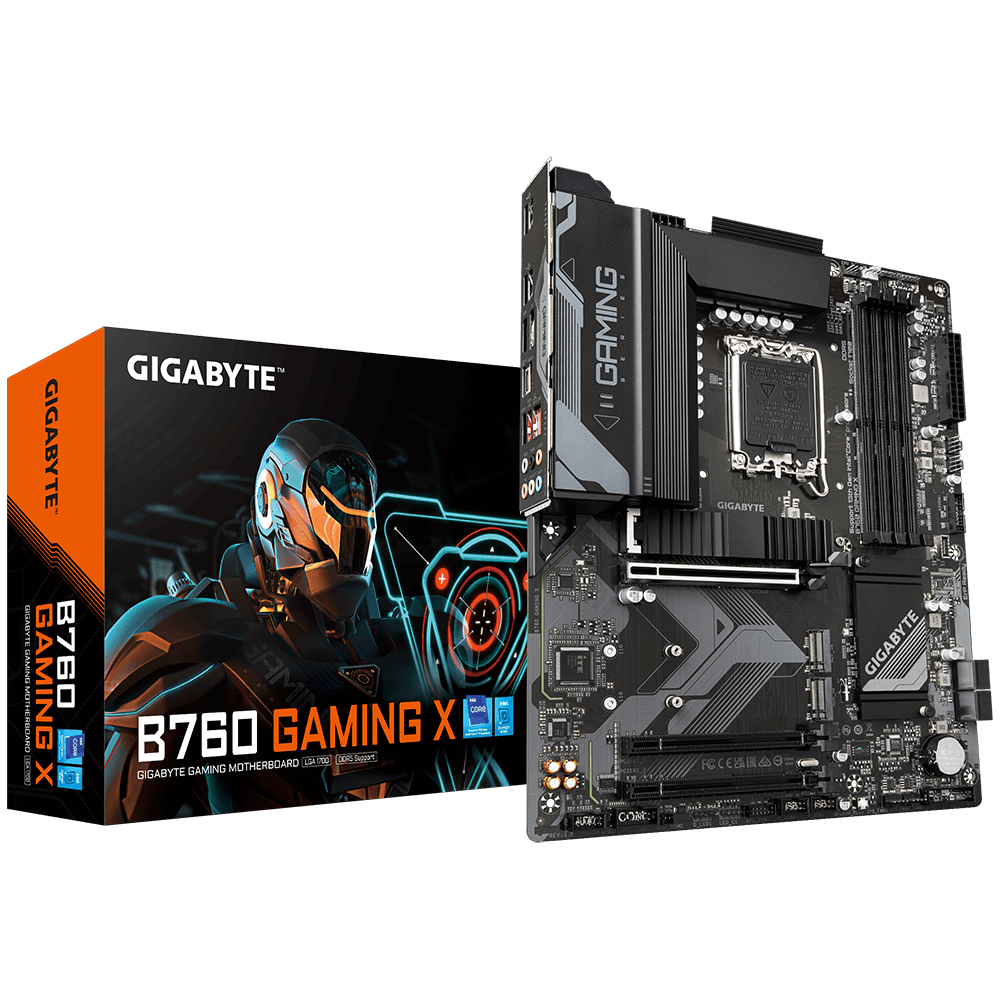 Gigabyte - Carte Mère B760 GAMING X LGA 1700 DDR5 - ATX