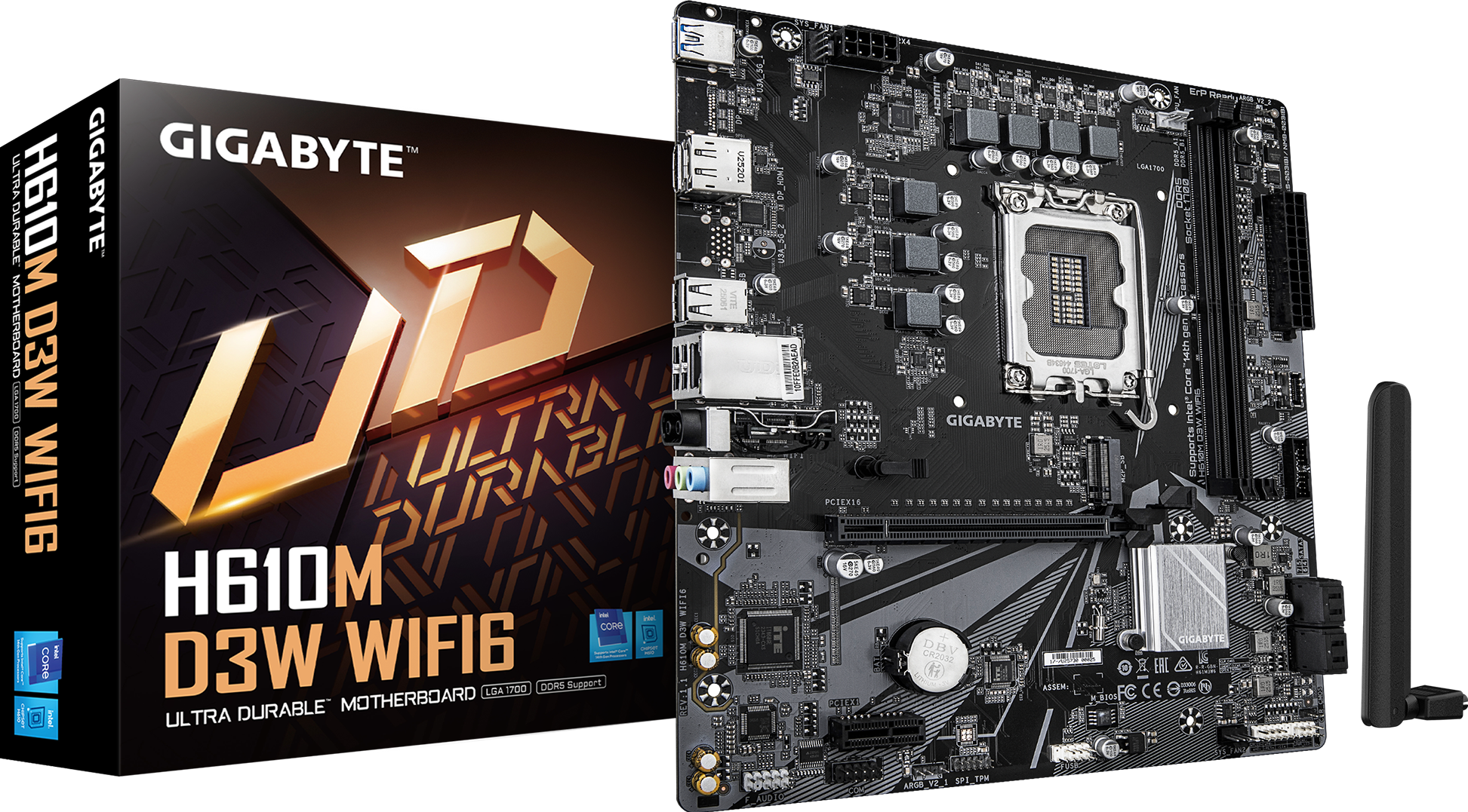 Motherboard - H610M D3W WIFI6