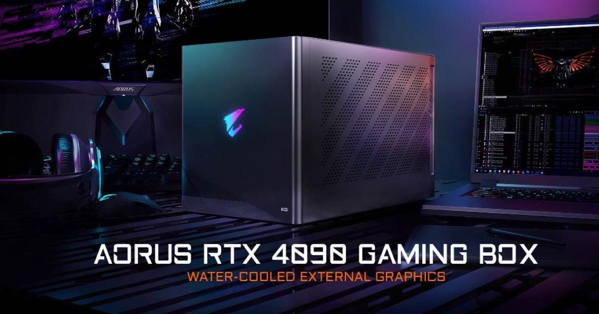 GIGABYTE lance la GAMING BOX AORUS RTX 4090