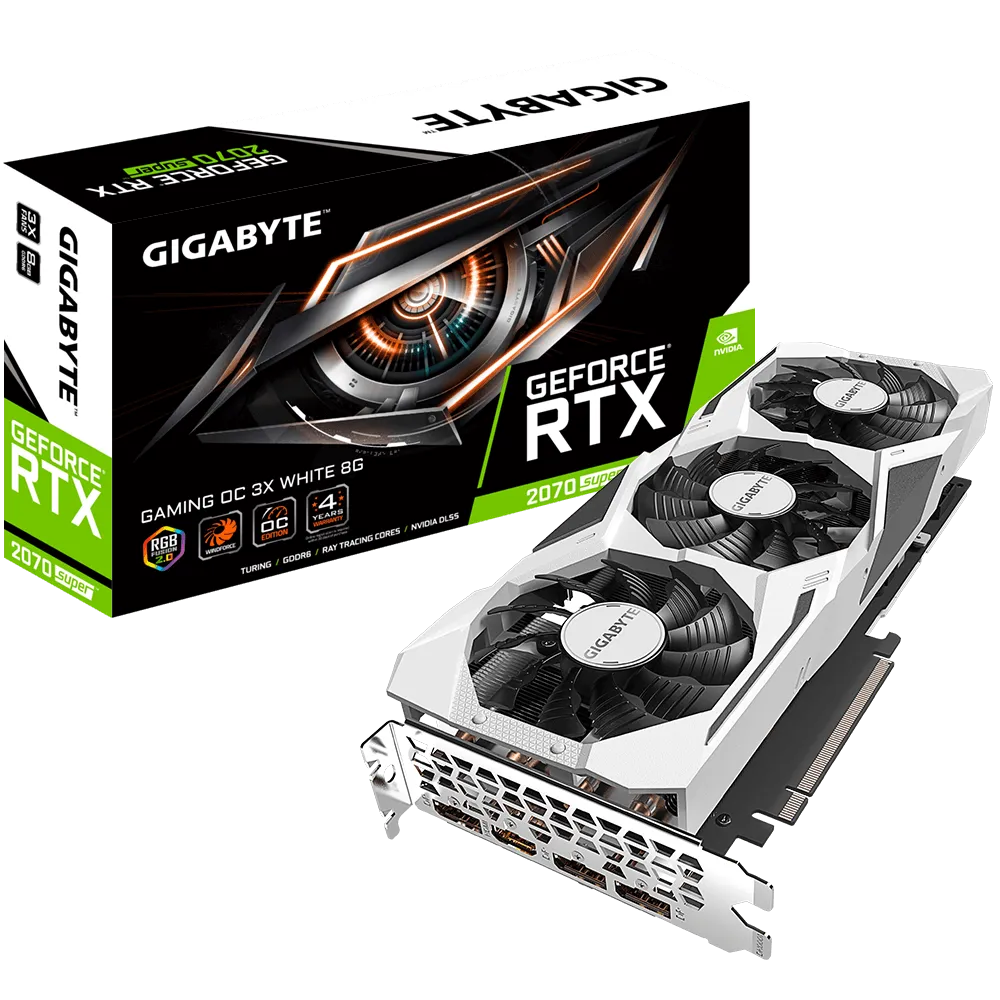 GIGABYTE RTX2070Super GAMING OC 3X WHITE 8G