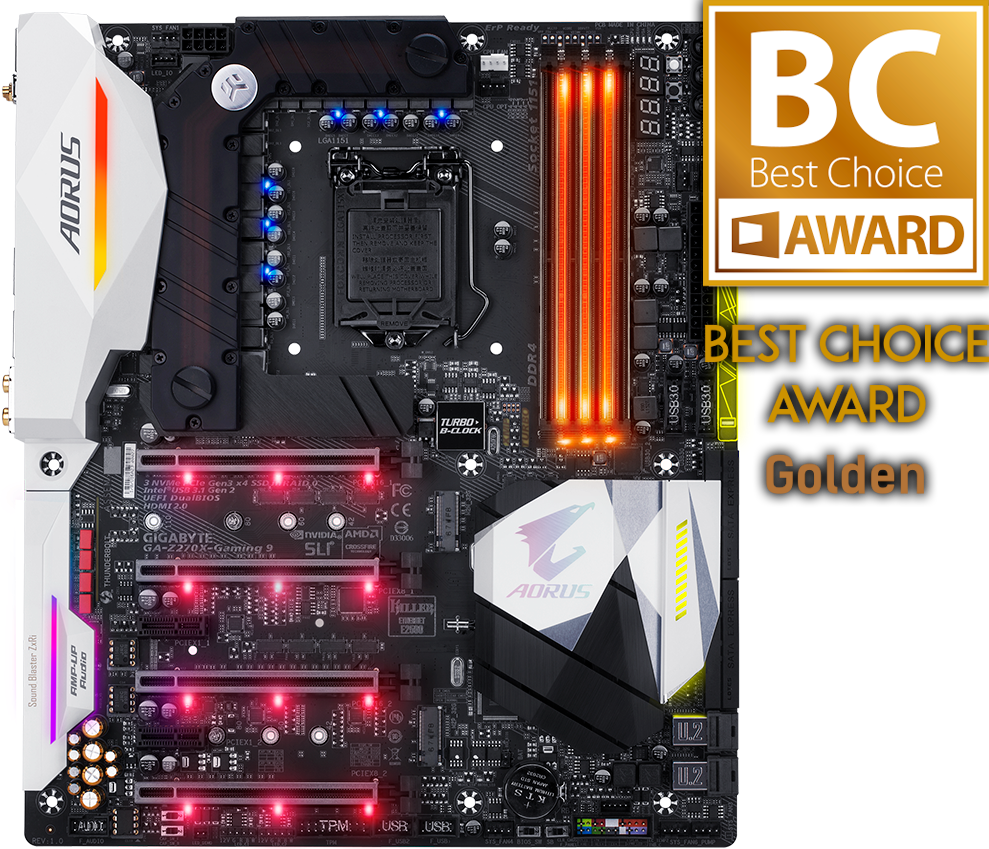 Moederbord - GA-Z270X-Gaming 9