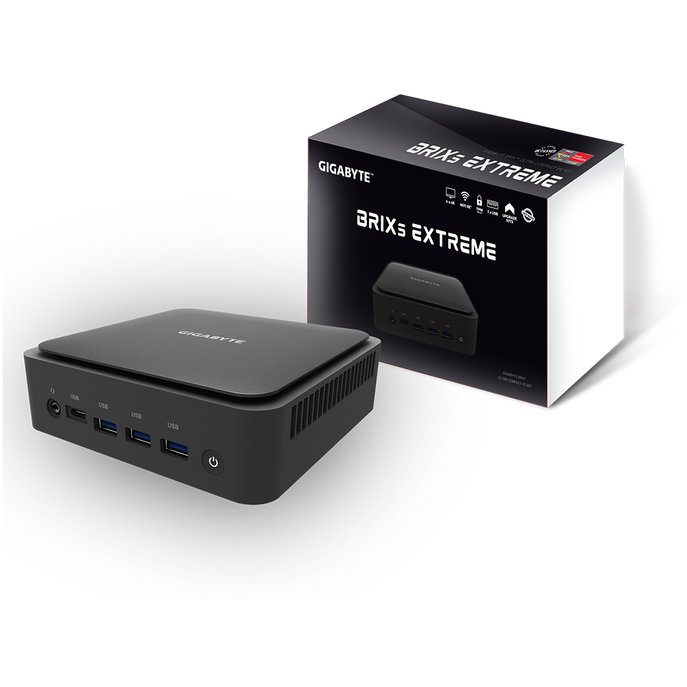 GB-BER5H-5600 Key Features  BRIX (Mini-PC Barebone) - GIGABYTE Global