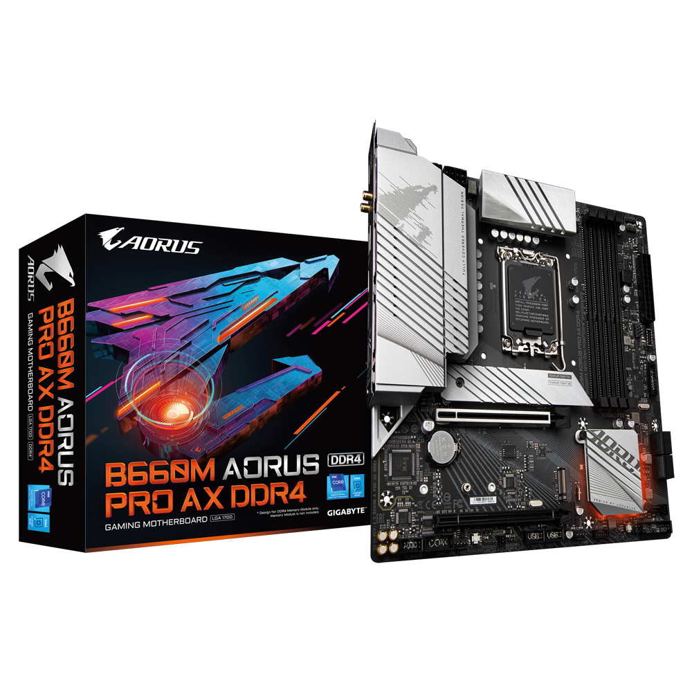 GIGABYTEAORUS B660M AORUS PRO DDR4