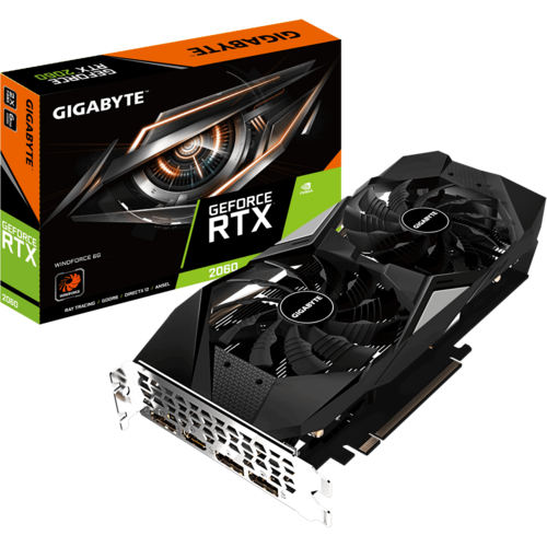 GeForce RTX™ 2060 WINDFORCE 6G (rev. 2.0) - 顯示卡