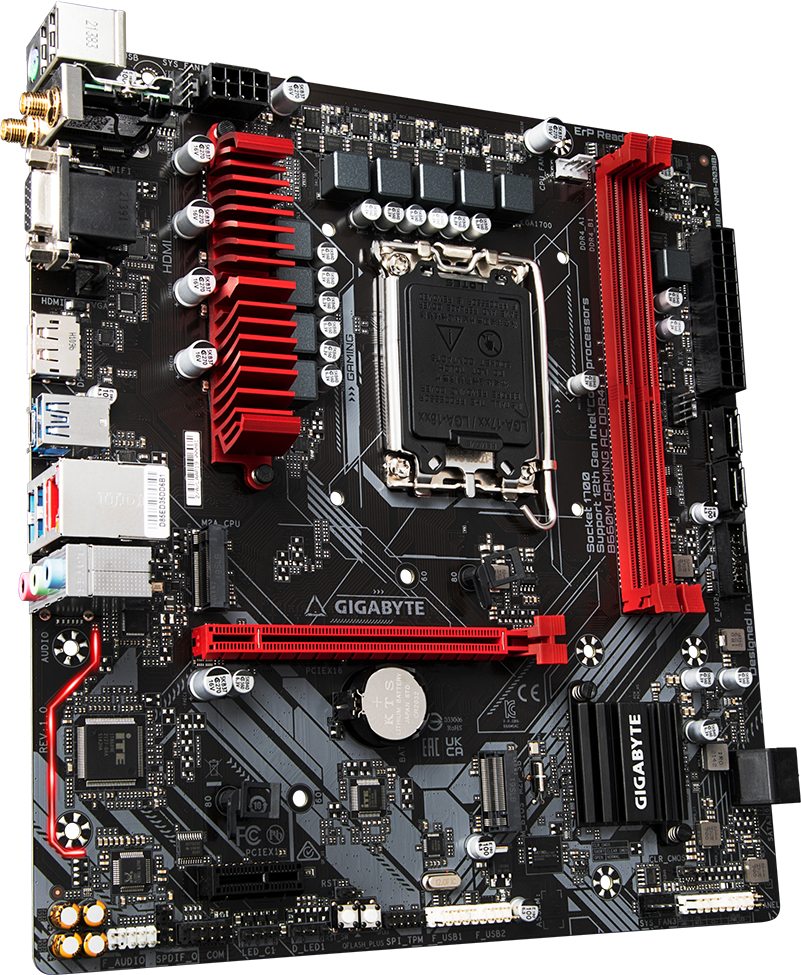 B660M GAMING AC DDR4 (Rev. 1.x) マザーボード - GIGABYTE Japan