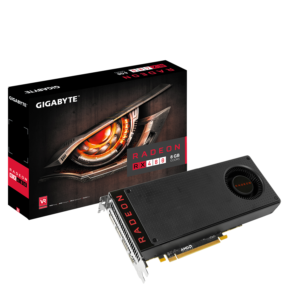 【動作確認済み】 Radeon RX480 8GB