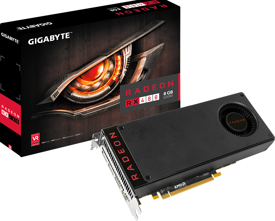Graphics Card - Radeon™ RX 480 8G