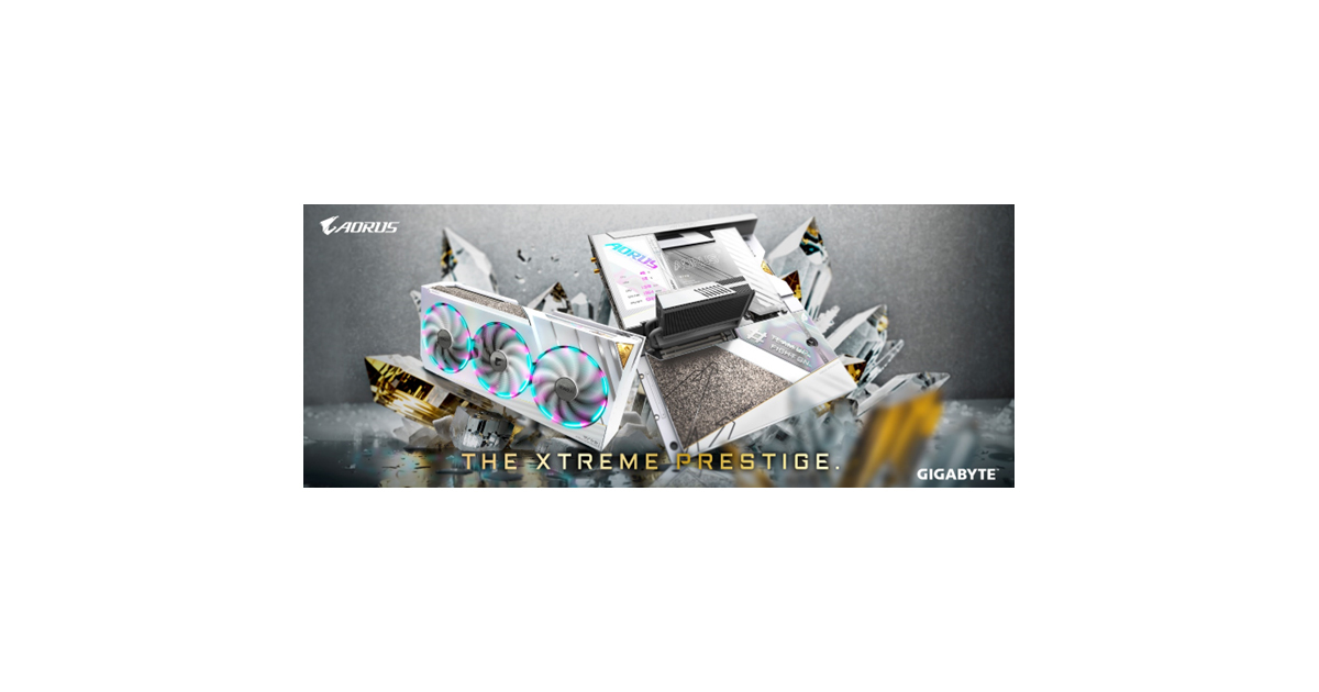 GIGABYTE dévoile sa série de cartes mères et de cartes graphiques XTREME Prestige Limited Edition, élevant l'esthétique et les performances des périphériques gaming