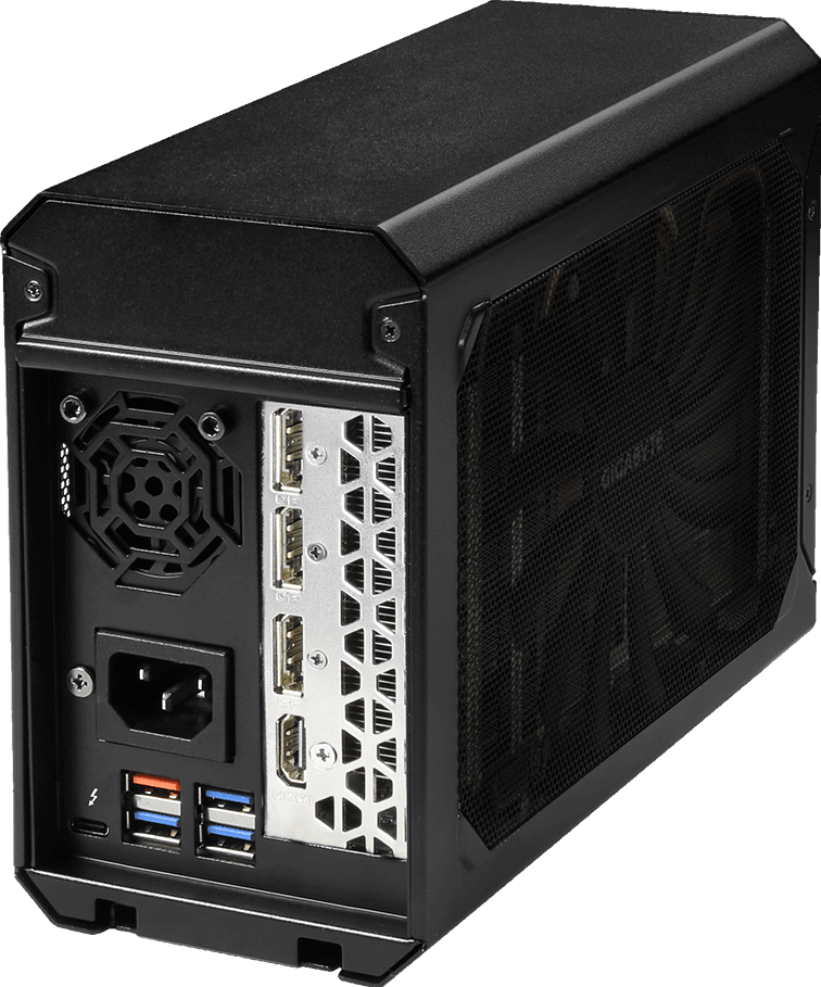 Gigabyte ゲームボックス RX580 8GB eGPU RX 580 GAMING BOX - GIGABYTE Global