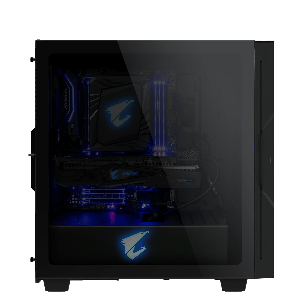 GIGABYTE - AORUS C300 GLASS GB-AC300G ATX PCケース AORUS C300 GLASS Key Features | PC Case - GIGABYTE Global