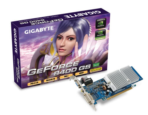 CARTE GRAPHIQUE GIGABYTE GV-NX84S512HP REV 1.2 512MB VGA DVI VIDEO EUR 13,50 - FR
