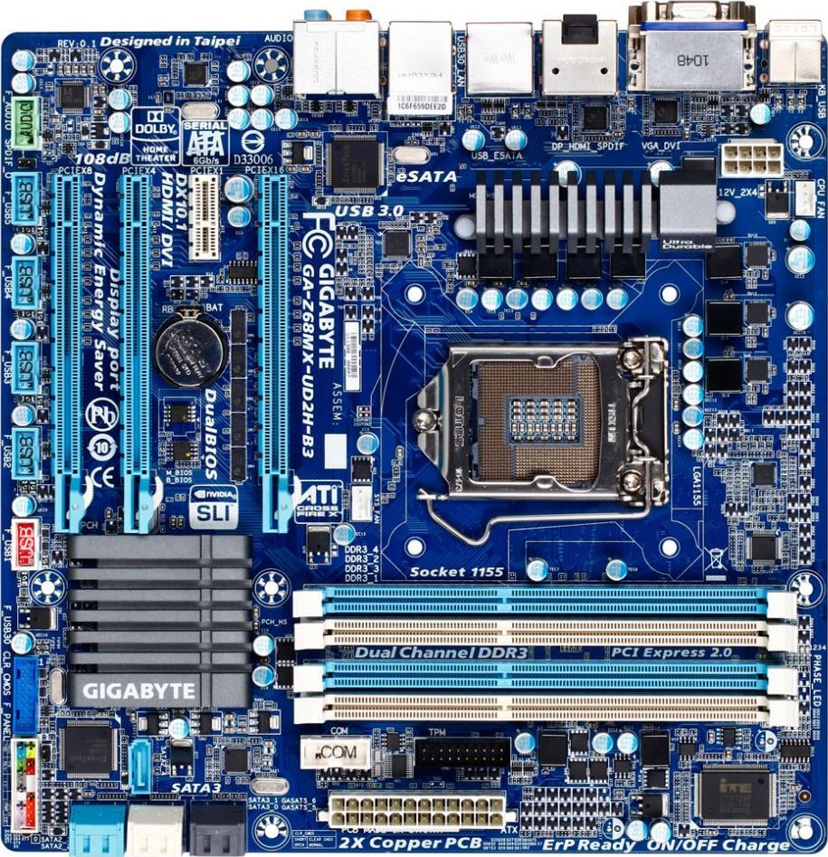 GA-Z68MX-UD2H-B3 (Rev. 1.0) - GIGABYTE Global